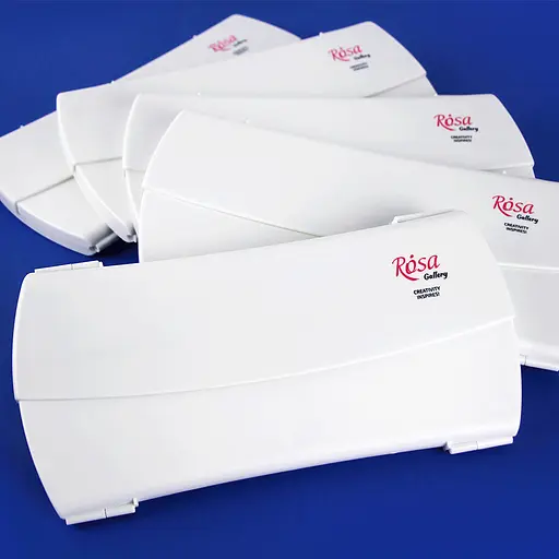 Пенал для акварельних фарб Rosa Gallery пластиковий 24 кювети   - фото 4