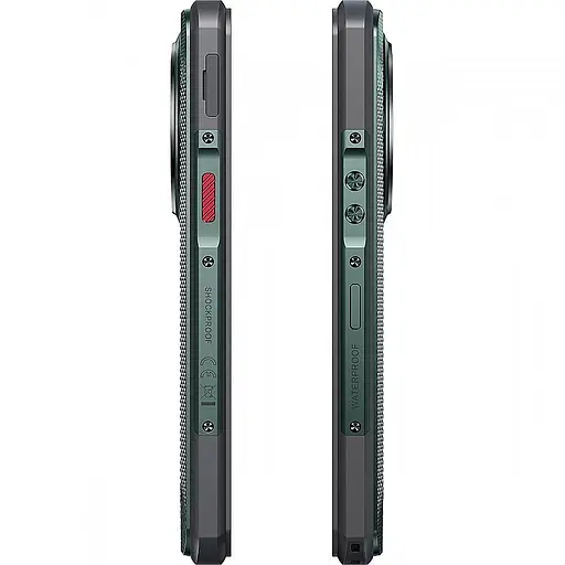 Смартфон Oulitel WP35 5G 66" FHD+ /8 ГБ/256 ГБ/ MTK6100+ /11000 мАч /64+32 Мп/ IP69K /NFC Green - фото 9