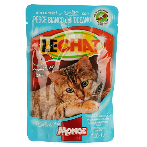 Вологий корм для котів Monge LC Cat Wet Adult з океанічною рибою 100 г (70001373) - фото 3