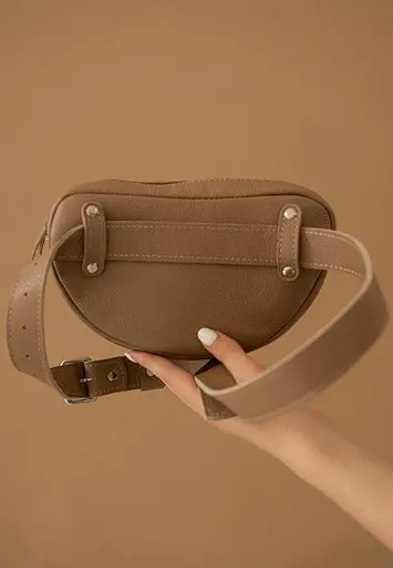 Поясна сумка Ada карамель флотар - фото 4