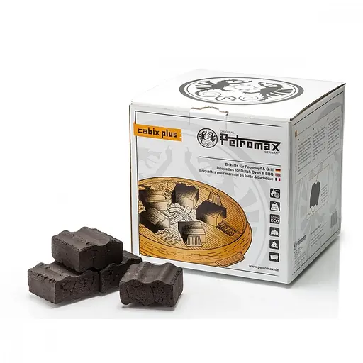 Брикети вугільні Petromax Cabix Plus Briquettes for Dutch Oven and BBQ 3 кг (1017-c-plus)