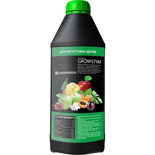 Набор: удобрение Plantin Growstim Rougevert для фруктовых деревьев 1 л + удобрение Plantin Growstim Rougevert для фруктовых деревьев 0.25 л - фото 2