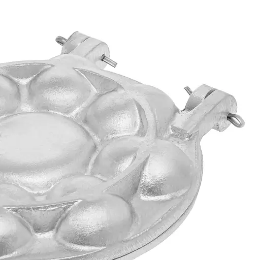 Горішниця форма для печива горішки на 8 цілих горіхів без начинки + квітка, Ласунка 81839 - фото 9