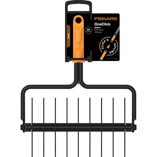 Культиватор дев'ятизірковий Fiskars OneClick 21 см (1080688) - фото 2