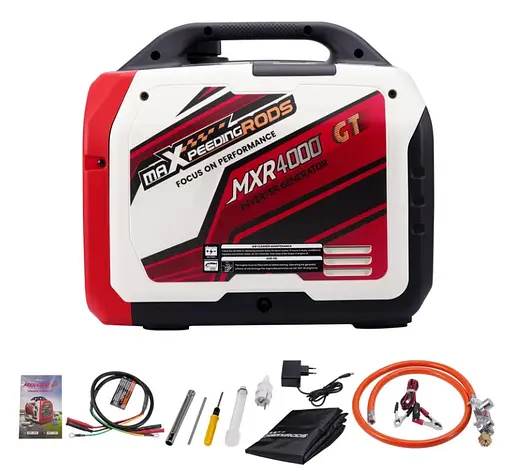 Генератор інверторний MaXpeedingRods 3.5 кВт Електричний старт/Дистанційний старт з телефону/Ручний стартер MXR4000 GT - фото 2