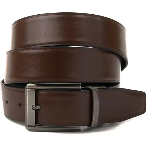 Ремінь шкіряний Vintage чоловічий 110х3,6 см acs0014841 - фото 1