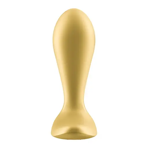 Анальна пробка з вібрацією Satisfyer Intensity Plug 11.3 см (золотий) - фото 6