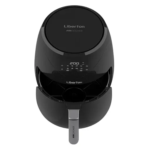 Мультипіч Liberton LAF-3209, Black, 1500W, 5 л, 8 програм, керування сенсорне, таймер, антипригарне покриття чаші, 80-200 ˚C, захист від перегріву - фото 3