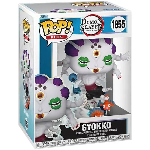Коллекционная  фигурка   Фанко Поп Клинок рассекающий демонов Гёкко Funko Pop Demon Slayer Gyokko FP DS G 1855 - фото 3