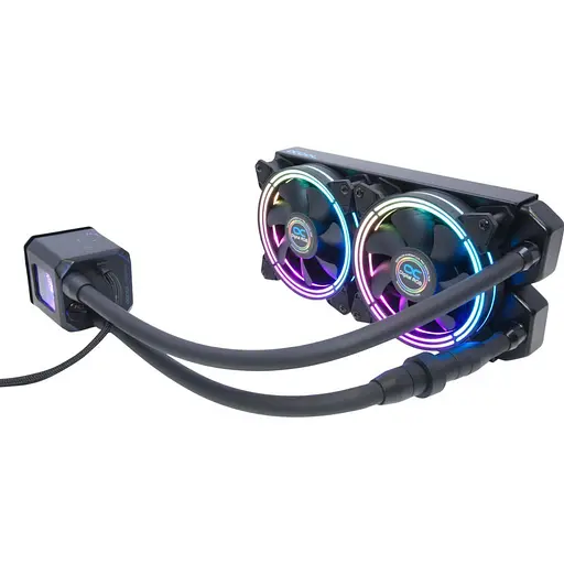 Система водяного охлаждения Alphacool Eisbaer Aurora 240 CPU Digital RGB (11728) [143358] - фото 2