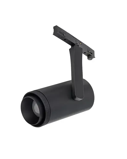 Магнитный трековый светильник Nowodvorski 11716 NANO-LVM Spot Zoom LED 1x15W 3000K 500Lm IP20 черный - фото 1