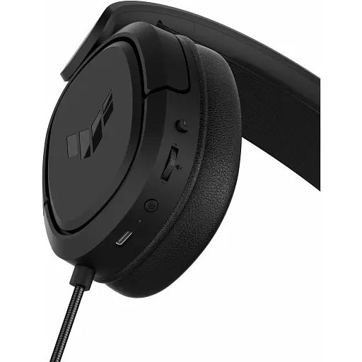 Гарнітура Asus TUF Gaming H1 7.1 Black (90YH03A2-B1UA00) - фото 7