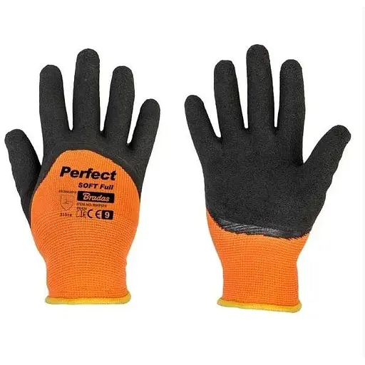 Рукавички захисні Bradas PERFECT SOFT FULL латекс розмір 9 RWPSF9 - фото 1