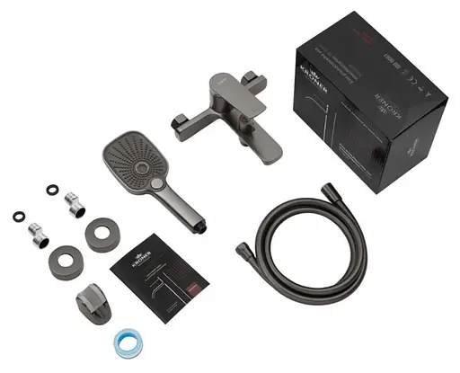 Змішувач для ванни Kroner KRP Makon - GRP060 (CV033863) - фото 7