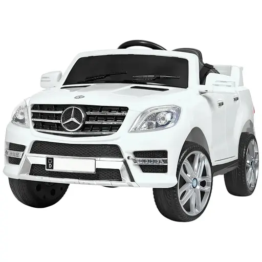 Електромобіль дитячий Bambi Джип M 3568EBLR-1 Racer Mercedes Benz з пультом керування Білий