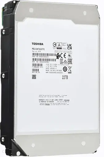 Жорсткий диск Toshiba HDD 3.5" 22TB (MG10AFA22TE) - фото 1