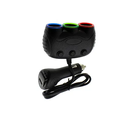 Автомобильный адаптер-хаб Olesson 1633 - фото 2