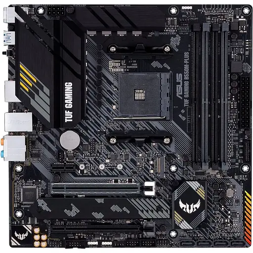 Материнская плата Asus TUF Gaming B550M-PLUS sAM4 B550 4xDDR4 M.2 HDMI DP mATX