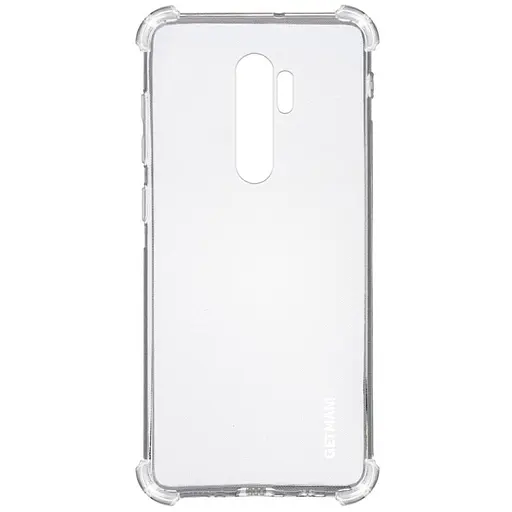TPU чохол GETMAN Ease logo посилені кути для Xiaomi Redmi Note 8Pro Безбарвний (прозорий) - фото 1