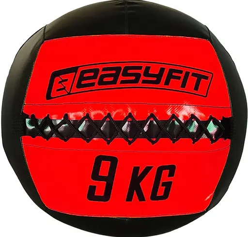 Медицинский мяч EasyFit Wall Ball медбол, волболл 9 кг (EF-WB-09) - фото 1