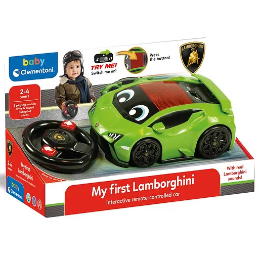 Машинка на радіокеруванні Clementoni Моя перша Lamborghini (17845) - фото 3