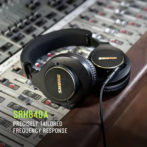 Навушники Shure SRH840A Professional Studio Black - фото 8