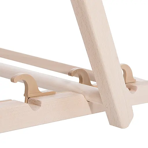 Шезлонг Springos деревянный для пляжа, террасы и сада DC0003 RED - фото 3