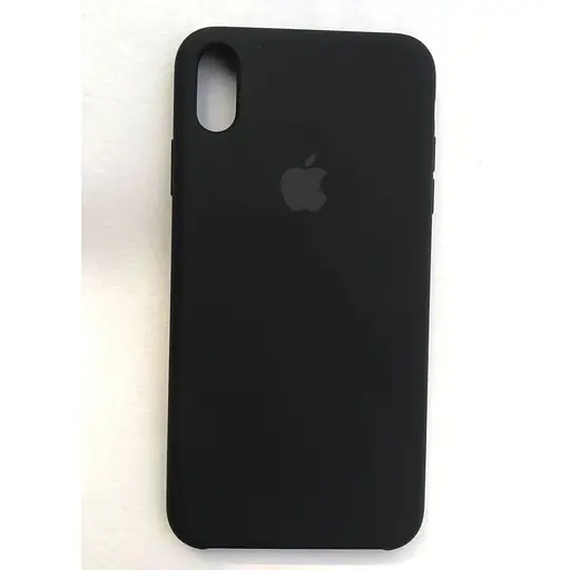 Оригинальный силиконовый чехол Apple Silicone Case для iPhone XS Max (6.5") Black (MRWE2ZM/A) - фото 7