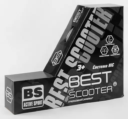 Самокат трюковий Best Scooter BS-77225 HIC-система, дека з принтом - фото 2