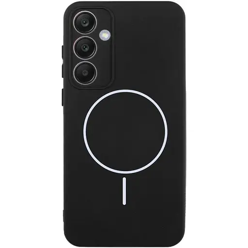 Чохол Lakshmi Silicone Cover Full Camera (AA) with MagFit для Samsung Galaxy S23 FE Чорний / Black