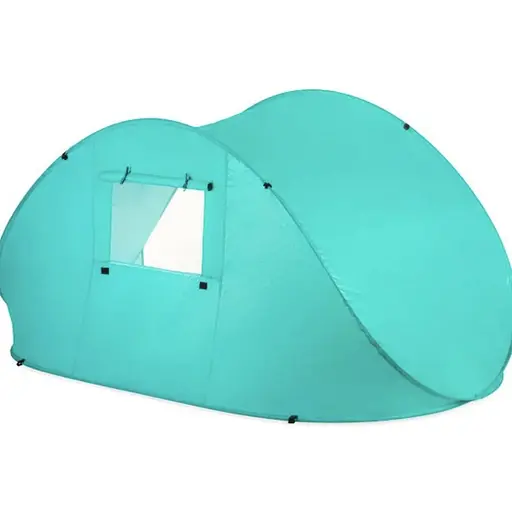 Саморазворачивающаяся палатка-тент Outtec пляжная XXL бирюзовая