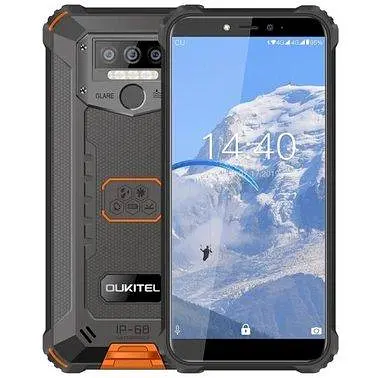 Захищений смартфон Oukitel WP5 4/32GB АКБ 8 000мАг Orange - фото 1