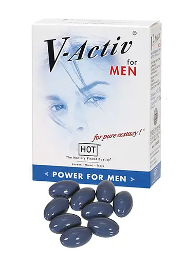 Мужские таблетки для продления эрекции V-Activ For Men 20 шт. - фото 3