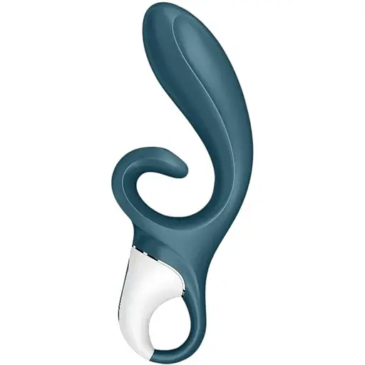 Смарт-вибратор кролик Satisfyer Hug Me Blue / Grey 2 мотора