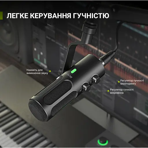 Мікрофон Fifine Tank 3 USB/XLR Black (Tank3) - фото 7
