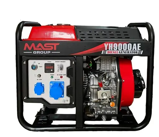 Дизельний генератор MAST GROUP YH9000AE - фото 1