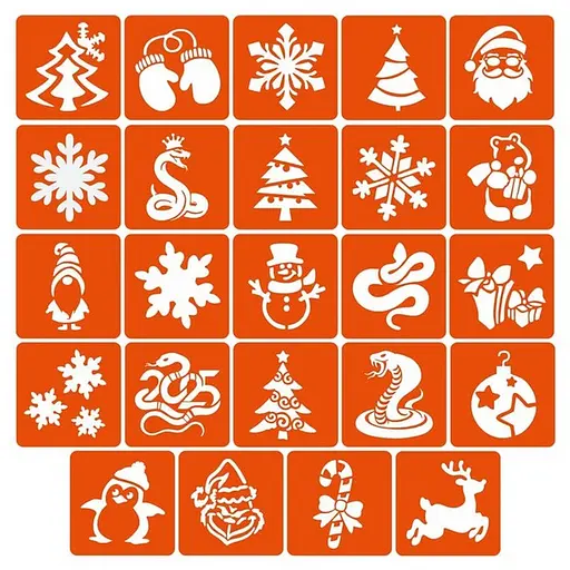 Набір для біо-тату Зима 2025 - гліттер set-winter-glitter-2025 - фото 4