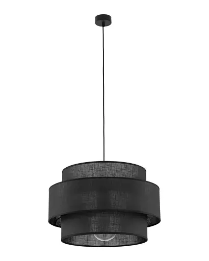 Підвісний світильник, люстра TK Lighting 4999 Calisto E27 1x15W IP20 чорний - фото 1