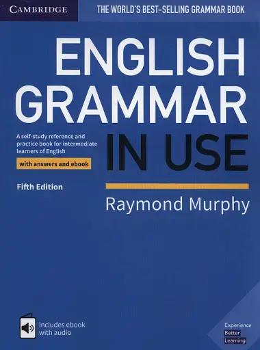 English Grammar in Use 5th Edition Book with answers and Interactive eBook