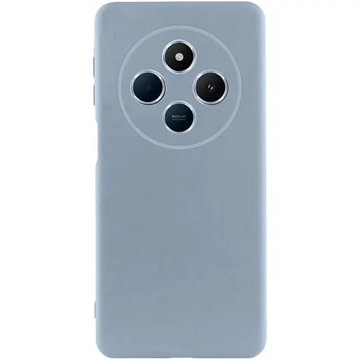 Чохол Getman TPU Liquid Silk Full Camera для Xiaomi Redmi 14C/Poco C75 Блакитний/Lilac Blue