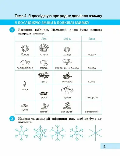 Я досліджую світ. 1 клас. Робочий зошит. Частина 2 - фото 2