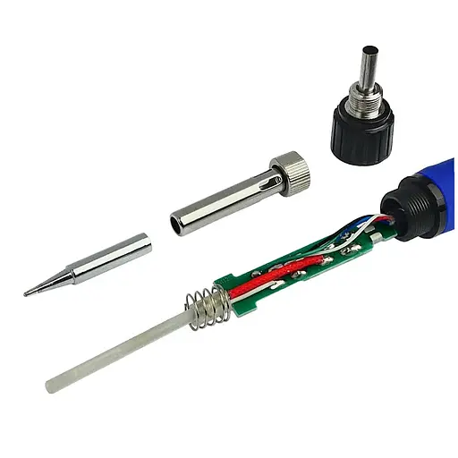 Паяльная станция WEP 936A-II, паяльник, держатели плат и припоя, 120W, 200-480 гр C - фото 8