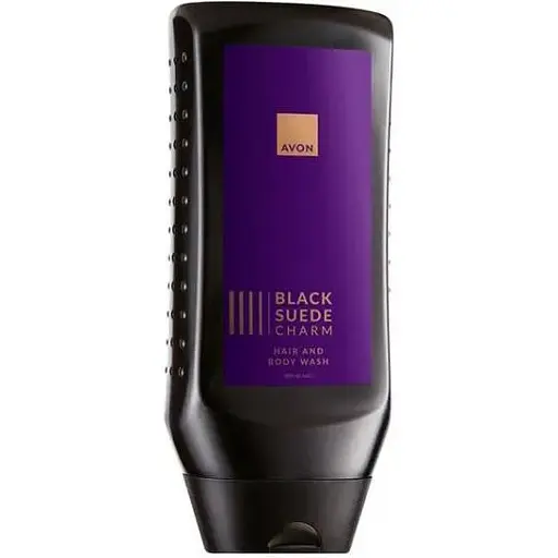 Шампунь-гель для душа Avon Black Suede Charm для нього 250 мл - фото 1