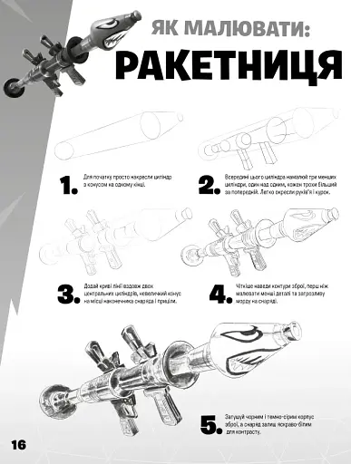 FORTNITE Official. Як малювати - фото 3