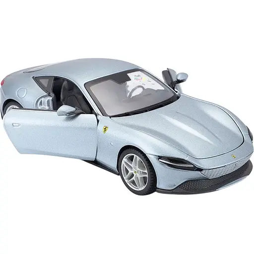 Автомодель Bburago Ferrari Roma 1:24 Metallic Grey (18-26029) [119123] - фото 2