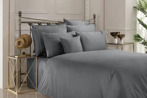 Постільна білизна Sartoria Grey Сатин Преміум Sarev pbe0051694 - фото 1