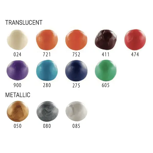 Набір пластики Effects Colours 12х25г Cernit - фото 2