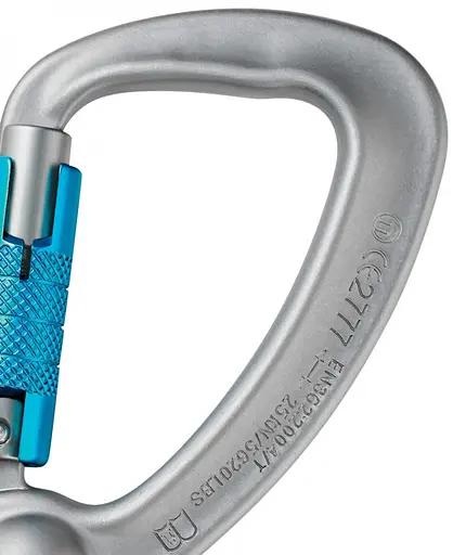Карабін Edelrid Twister Triple 21 мм Titan (1017-882690000730) - фото 3