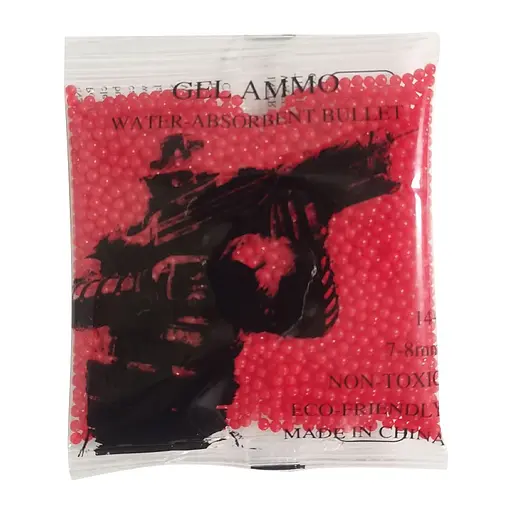 Гідрогелеві кульки (орбізи) 8000 шт. упаковка Red