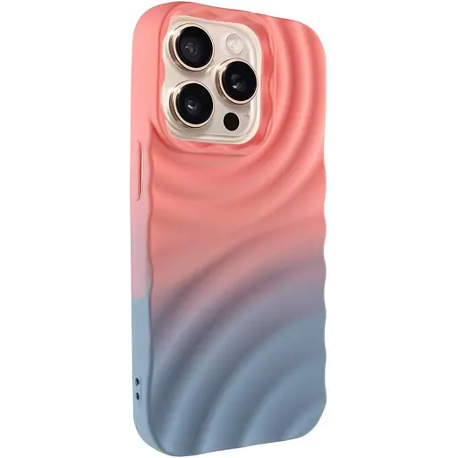 Чохол Epik TPU ColorWave для Apple iPhone 15 Pro Max 6.7 Peach/Sky